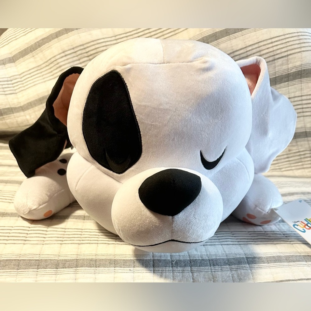 Disney Store Cuddleez 101 Dalmatians Jumbo Patch 24" Plush nwt